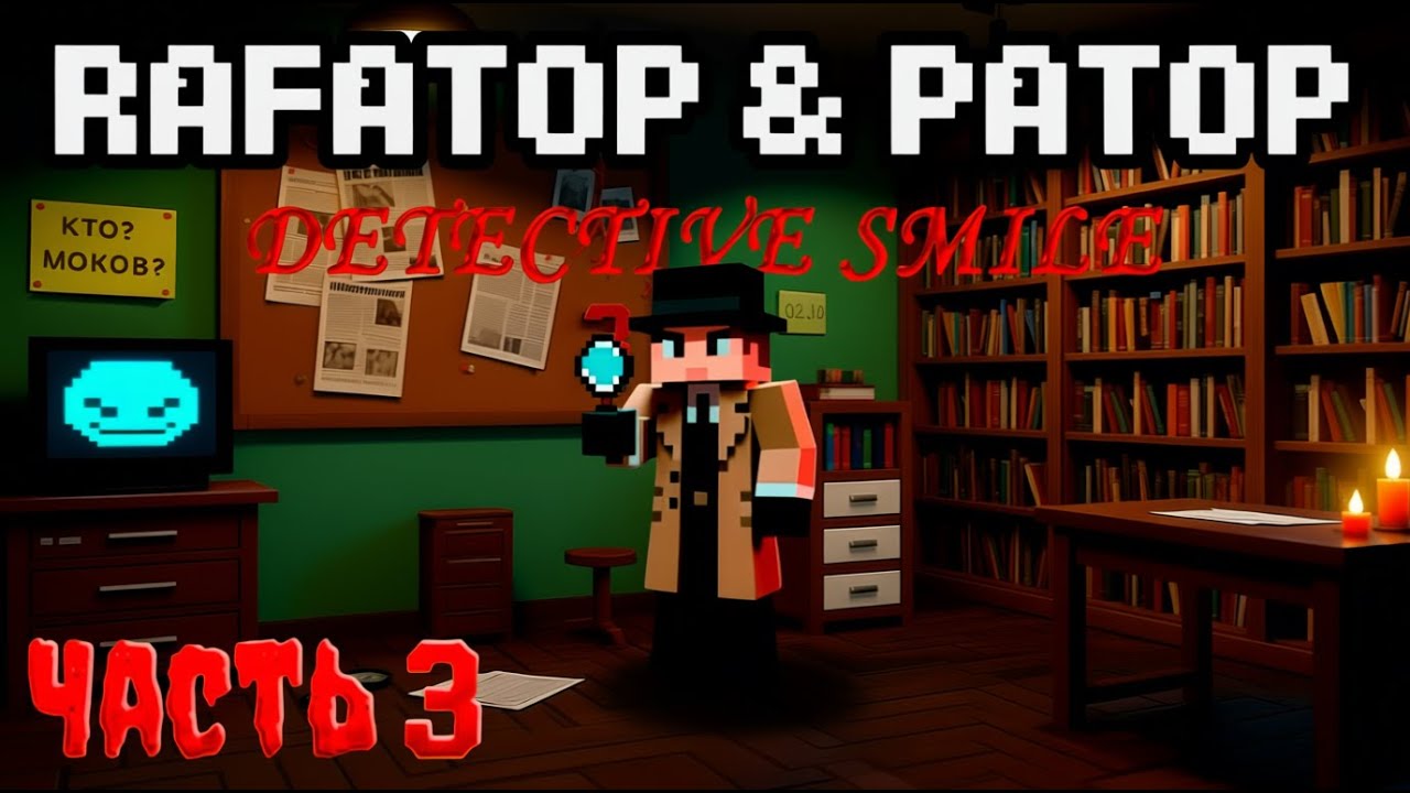 Rafa_top & Patop в Minecraft: Детектив Смайл | Часть 3