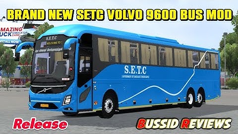 🎀🤩BRAND NEW SETC😍VOLVO👑9600 SEATER BUS MOD RELEASED😎