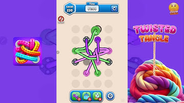 Twisted Tangle - Level 230 - Gameplay walkthrough