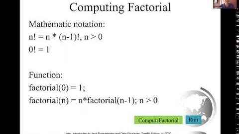 Daniel Liang Java Sections 18.1 and 18.2