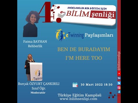 #eTwinning Ben de Buradayım / I’m Here Too