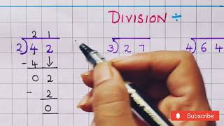 Division  || Maths Division|| Learn basic Division || Mathematics