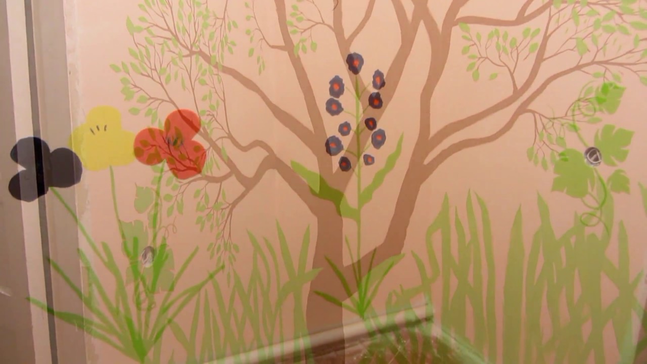 Покраска детской комнаты