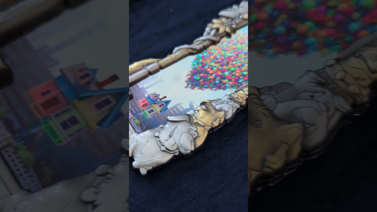 Disney Pixar's UP Two-Tone Pin ~ PopCultArt 🎈✨