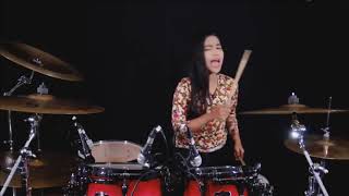 Jaran goyang, cover drum Nur Amira
