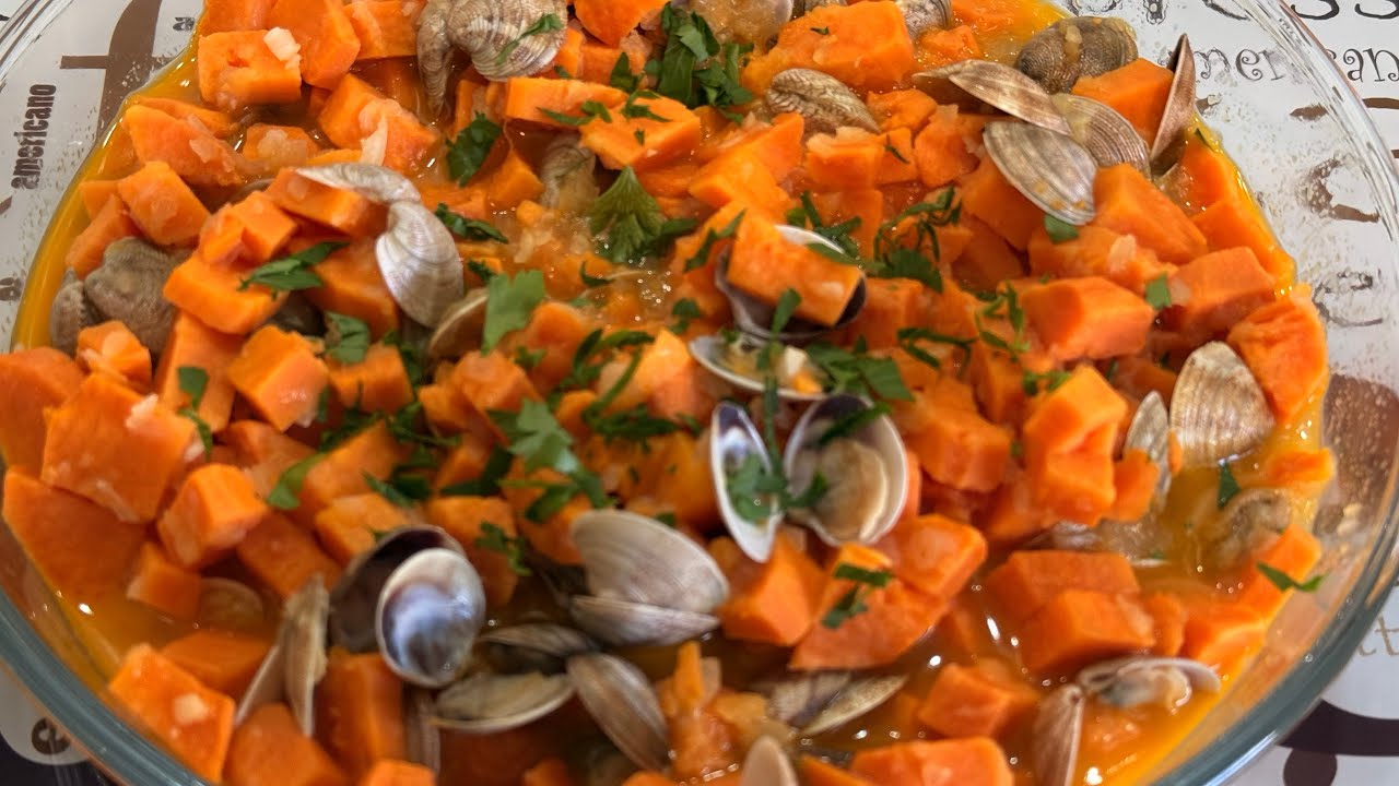 BATATA 🍠 CON CHIRLAS CON THERMOMIX 7👏👏!!