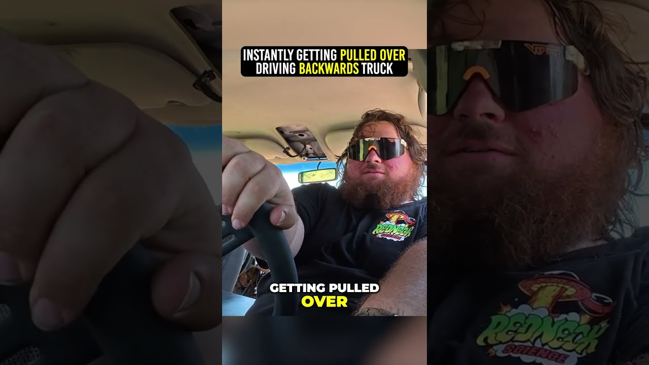 I Built a Backwards Truck To Confuse Police