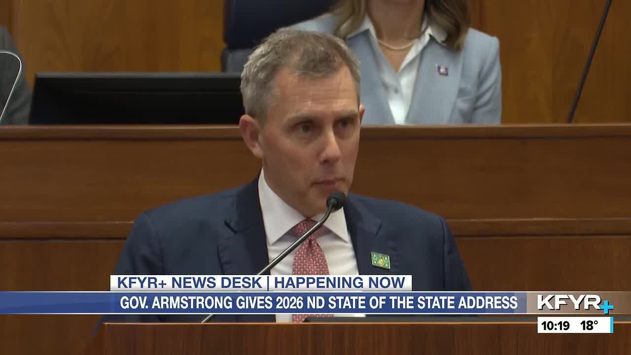 Gov. Armstrong gives 2026 ND State of the State address
