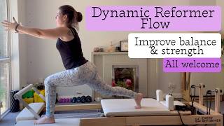 Dynamic Workout On The Reformer | Full Body Workout With Balance and Concentration Focus