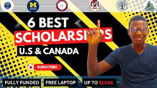 Study Abroad: SCHOLARSHIPS IN UNITED STATES AND CANADA - FULLY FUNDED 2023
