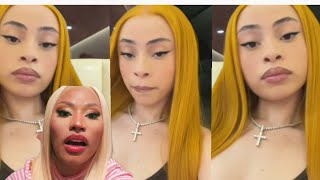 Ice spice "DISRESPECTS" Nicki Minaj on Instagram live 😳
