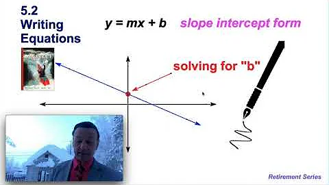 5.2 Linear Equations - solving for "b"