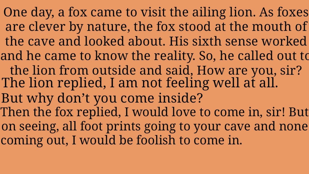 Ku baro english-ka af-somali story about 