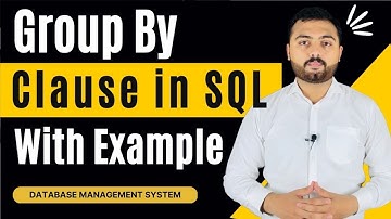 Group By Clause in SQL with example Urdu/Hindi