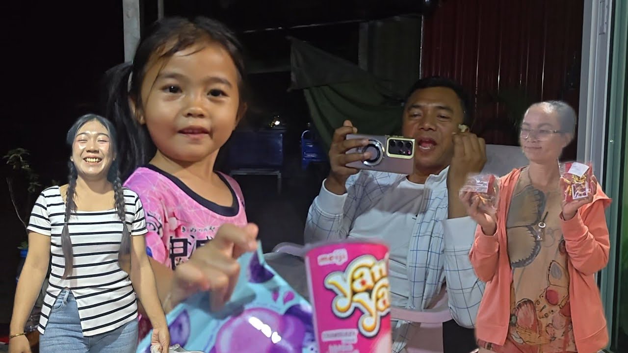 ป้าแต๋นกลับมาผู้ใหญ่ใจดีมอบสิ่งนี้ให้ใคร  มีของฝากให้ไพลินจากอุดร#ปุ๊แม่น้องหมิว 