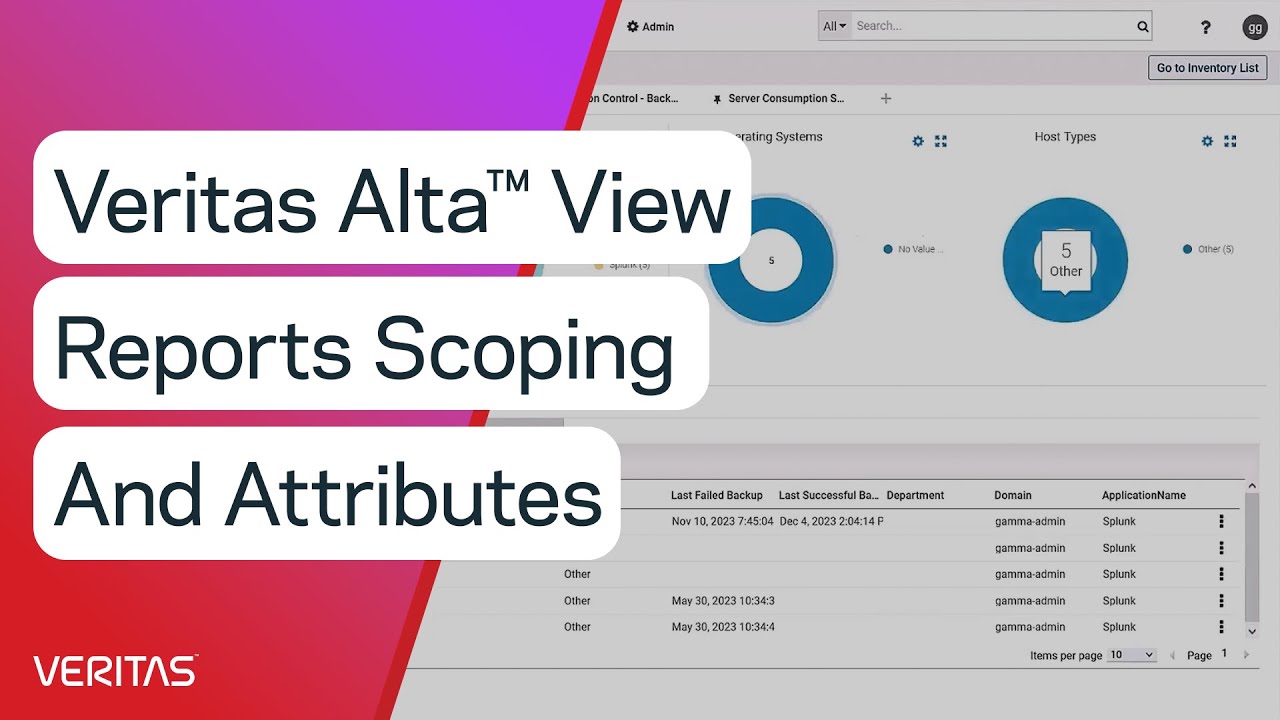 veritas-alta-view-reports-scoping-and-attributes-youtube
