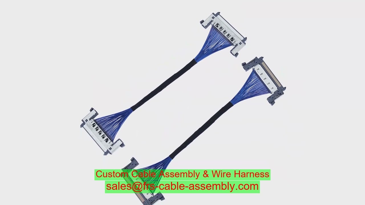 Завод по сборке кабелей Производитель кабельных сборок для бронхоскопов Микро-миниатюрный коаксиальн