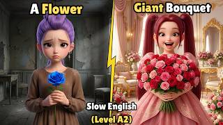Rumi Has Only A Single Flower...While Mira Has A Huge Bouquet | Slow English for Beginners(Level A2)