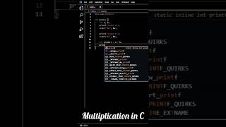 ❌Multiply TWO Numbers in C-Programming 💻||#programming