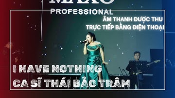 [Âm Thanh Được Thu Bằng Điện Thoại] Ca Sĩ Thái Bảo Trâm Trình Diễn - Line Array X210LA & GT-SERIES