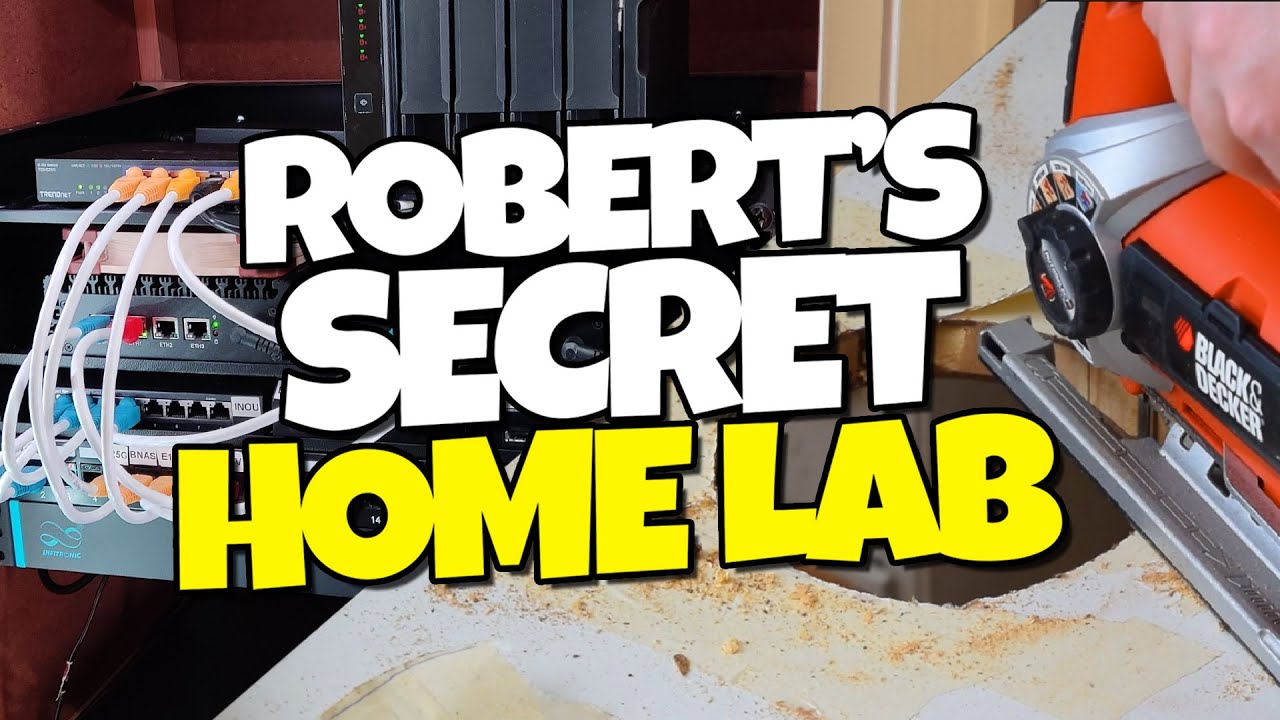 Robert's Secret Home Lab - Apartment Video 2023