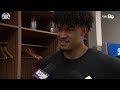 Spencer Jones Postgame Locker Room Interview vs. Warriors 🎙 | 3/17/25