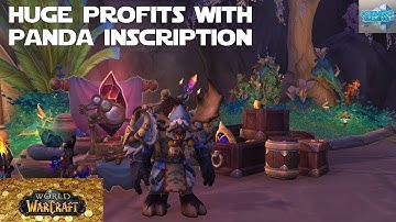 Get RICH With Panda Inscription! - World of Warcraft Dragonflight Gold Making Guides
