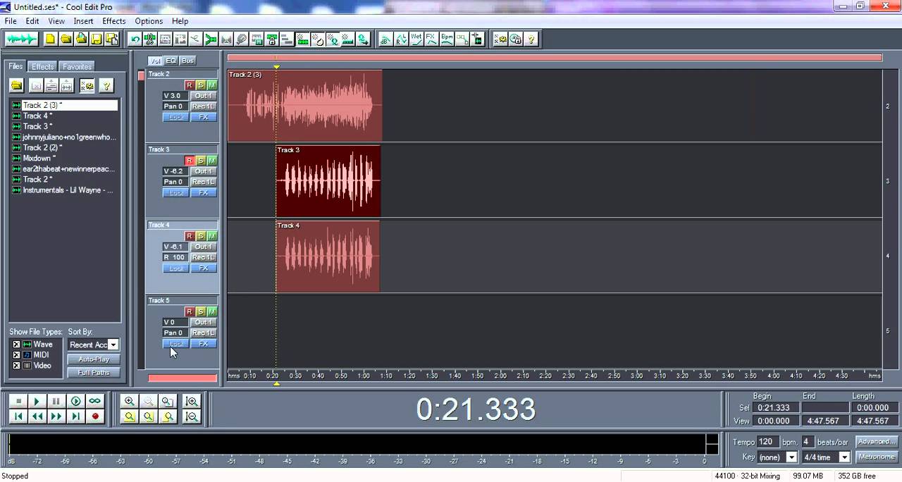 Studio Quality Vocals in Cool Edit Pro: Part 2 | iamsickflowz - YouTube