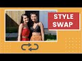 Swapping outfits with Grishma Koirala