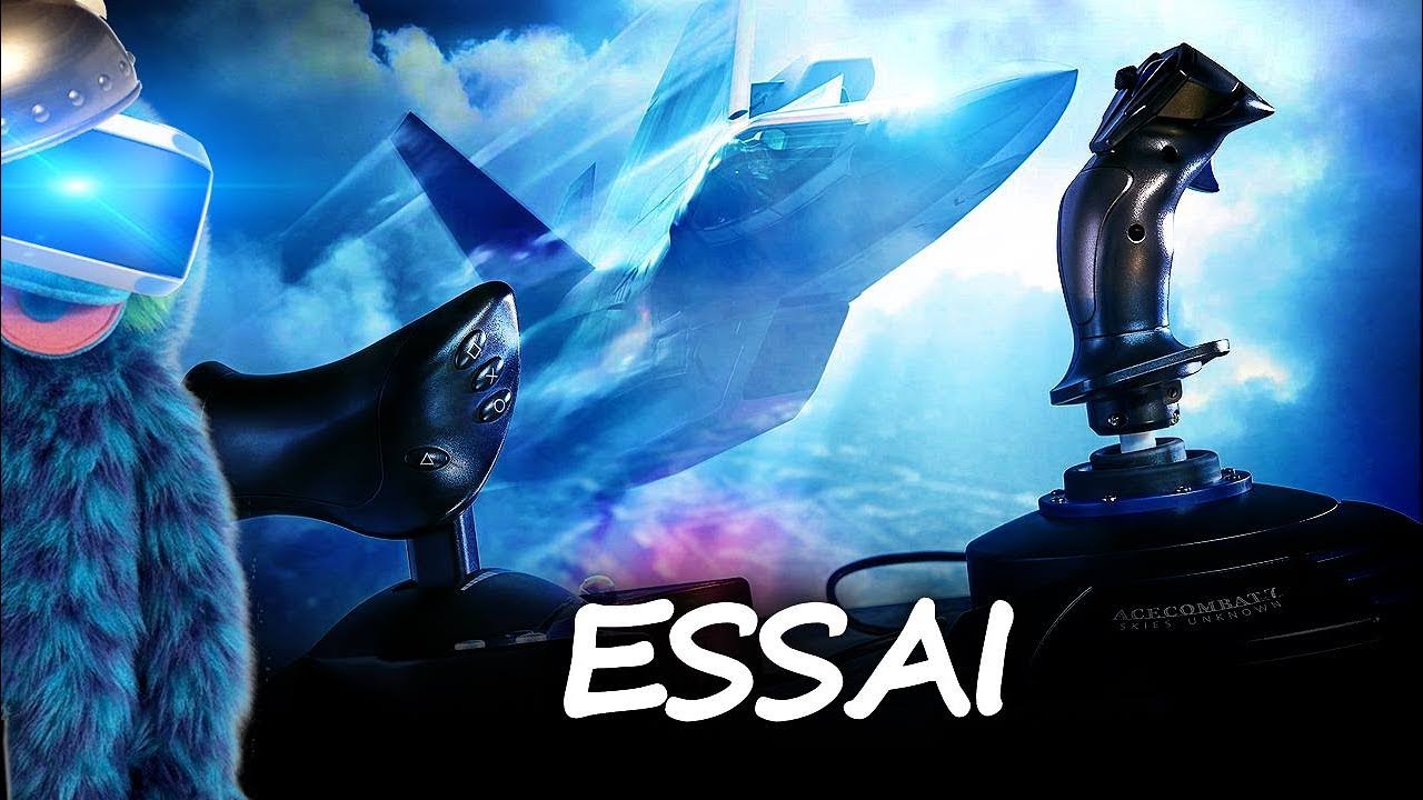 Essai : HOTAS 4 T-Flight AC7 Edition (PSVR) PS4 Pro | VR Singe