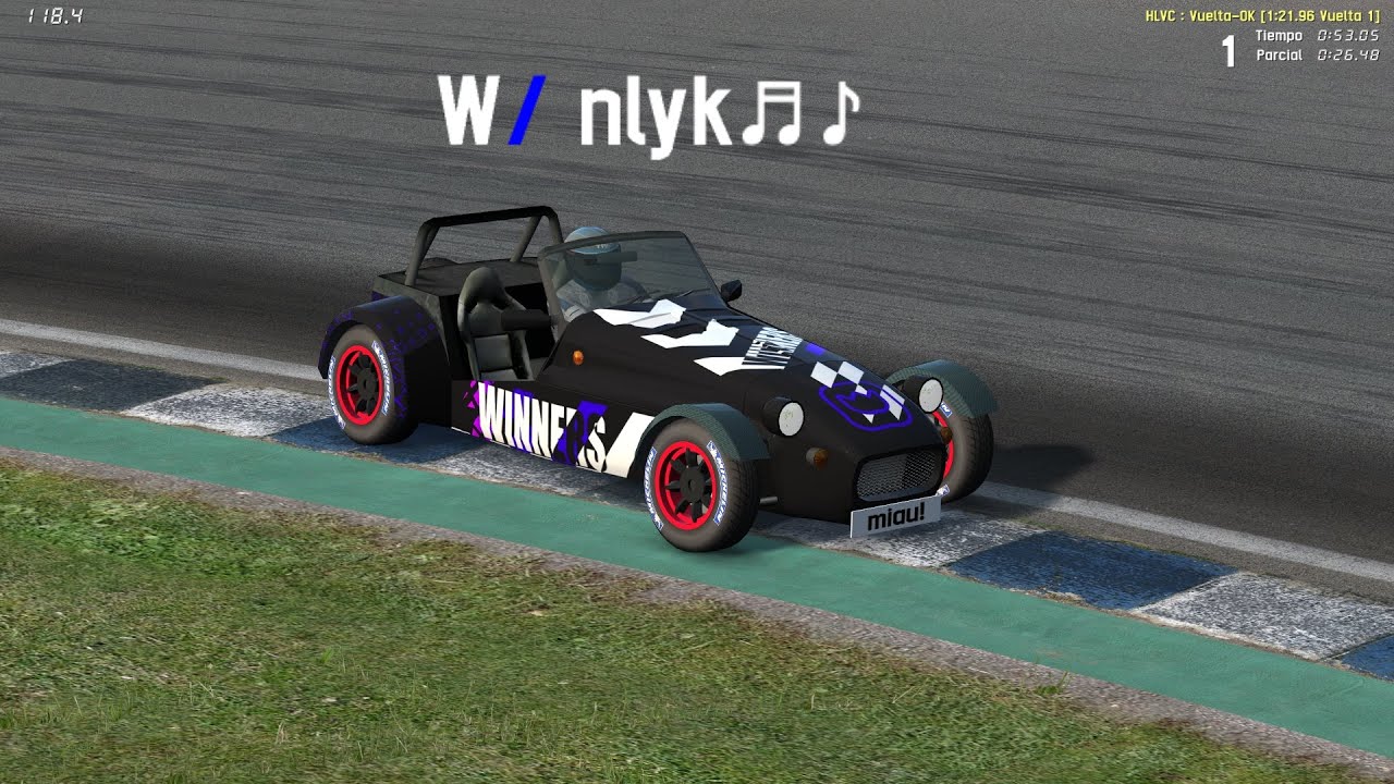 Live For Speed 0.7G | World Record w/ LX4 CATERHAM @ BL1 