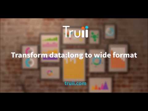 Transform data from