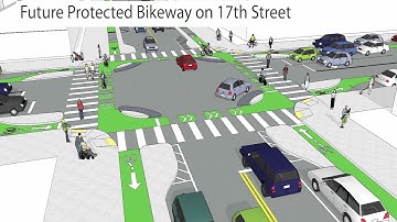 Ocean Ave Protected Intersection