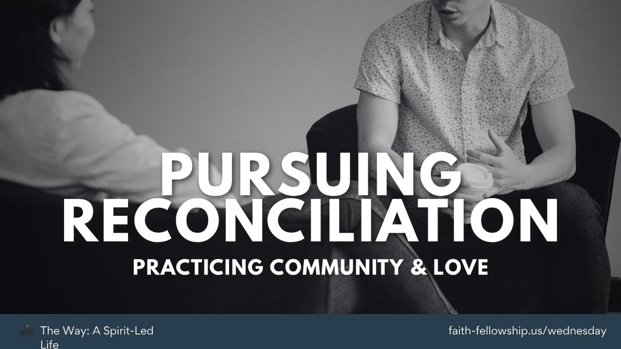 Faith Fellowship Wednesday Discipleship