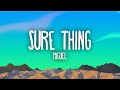 Miguel - Sure Thing (Lyrics)