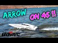 UDIRC Arrow Maiden Run!! (we try 4s!!) 🚤🚤😲