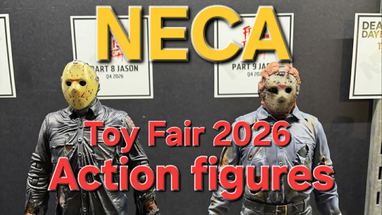На выставке Toy Fair 2026 компания NECA представила новые фигурки #neca