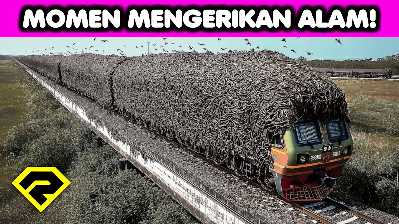 SULIT DIPERCAYA! Momen Alam Paling LANGKA di Dunia Terekam Kamera!