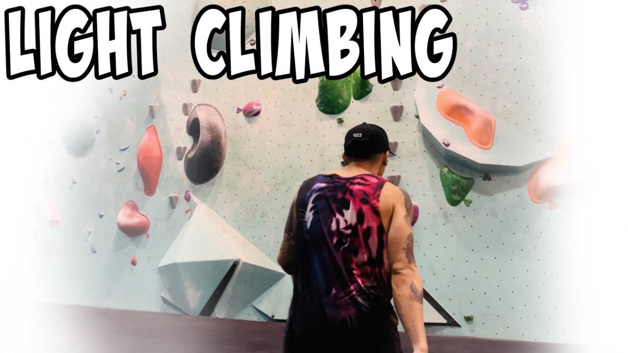 Climbing Light Bouldering YouTube