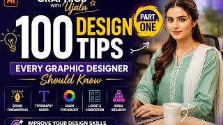 100 Design Tips Every Graphic Designer Should Know | Part 1 | Design Theory for Beginners