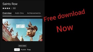 Free download pc game Saints Row Official