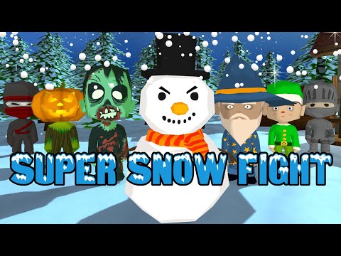 ZOMBIES VS SANTA! - Super Snow Fight Letu0027s Play Gameplay