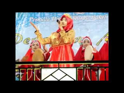 Juara  KASIDAH Almujaddid AlBanat Rempung Lombok // BENCANA AIDS