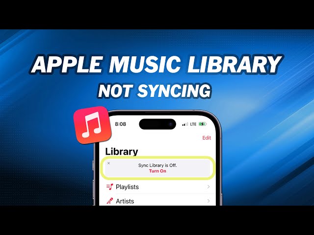 How to Fix Apple Music Library not Syncing class=