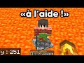 Jai troll ce youtuber avec de la lave grimpante sur minecraft