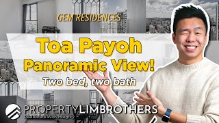 SOLD By PLB | Gem Residences: High Floor 2-BR | Unblocked View | Toa Payoh | Home Tour | Melvin Lim