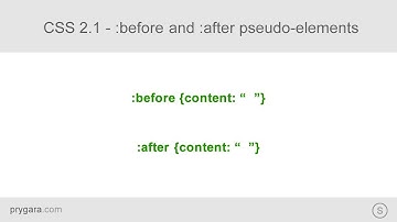 CSS 2.1 - before and after pseudo - element (add new elements to a button)