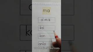 1. sınıf ilkokuma yazma kitabı sayfa 65, m sesi ile kelime çalışması, metin okuma ve 7 rakamı