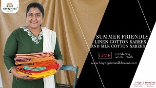 Daily Live - Summer special collections - Pure Linen Cotton | Soft and simple sarees - 2.5k range... screenshot 2