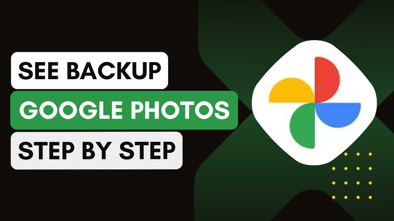 How To See Backup Photos In Google Photos ! - YouTube